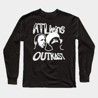 OUTKAST ATLIENS WHITE Long Sleeve T-Shirt